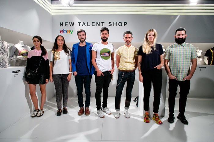 New Talent Shop eBay, ebay en MBFWM, Mercedes Benz Fashion Week Madrid